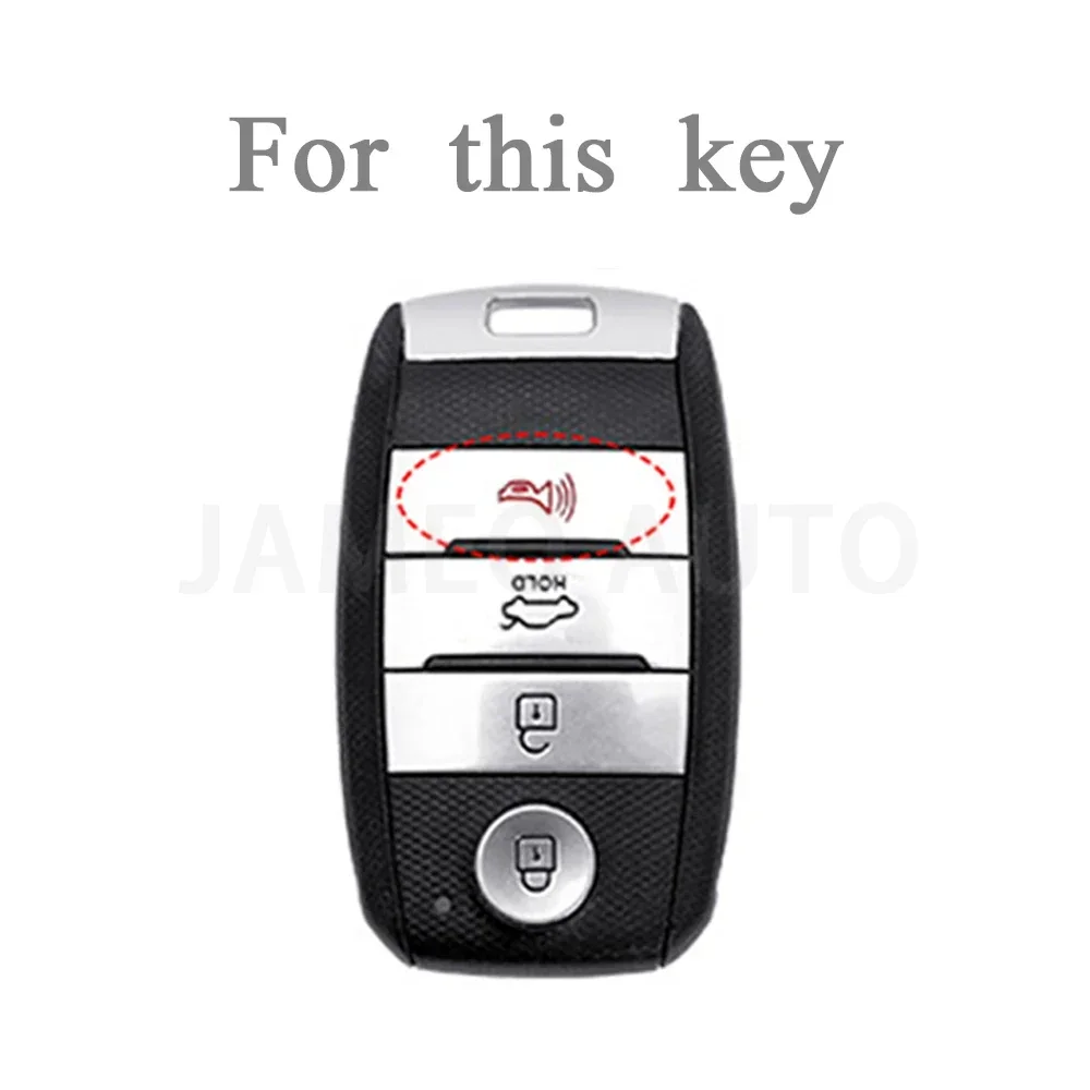 4 Buttons TPU Car Remote Smart Key Case Cover Shell For KIA Rio Rio5 Sportage Ceed Cerato K3 KX3 K4 K5 Sorento Optima Picanto