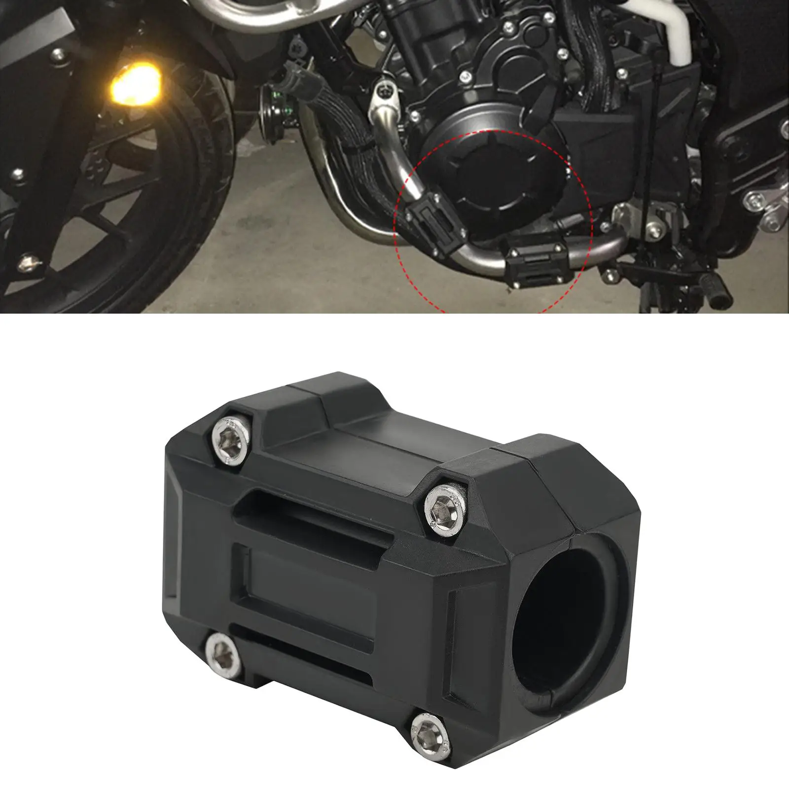 المصد العالمي للدراجات النارية كتلة الزخرفية ABS محرك الحرس المضادة للخدش حماية ل F800GS R1150GS F700GS