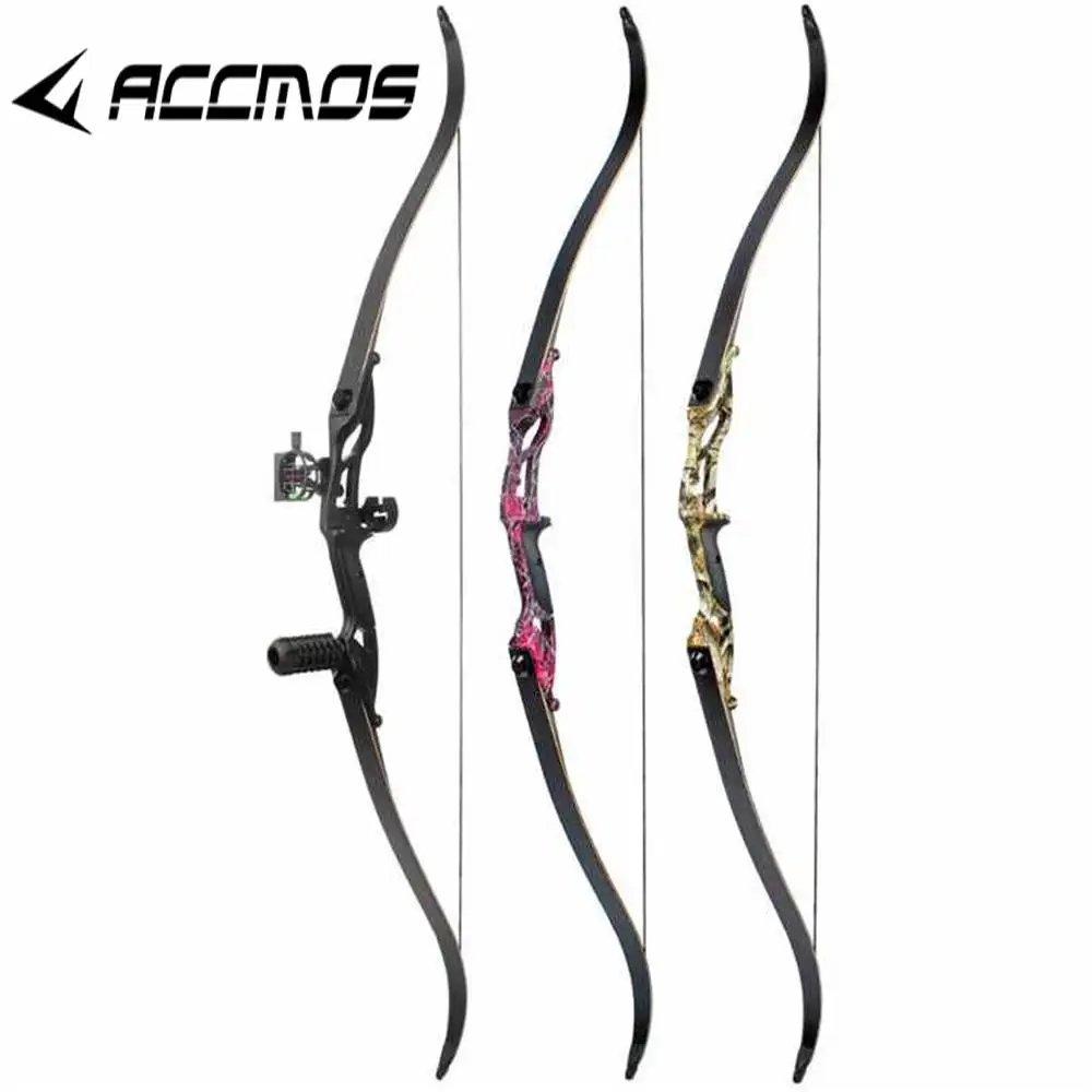 

JUNXING F179 / 30-50 lbs American Hunting Bow 56 Inches Bow with 17 inches Riser Traditional Bow Long Bow Hunting