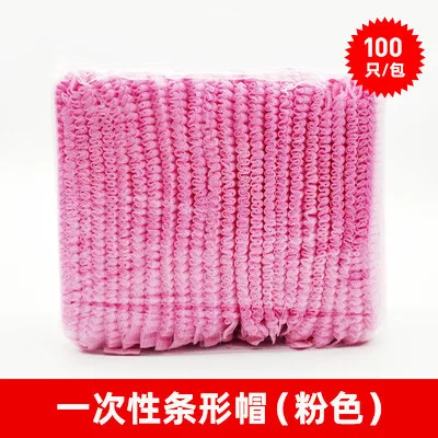 100pcs Microblading Accesories Permanent Makeup Disposable Hair Net Caps Sterile Hat For Eyebrow Tattoo 18 inch double rib