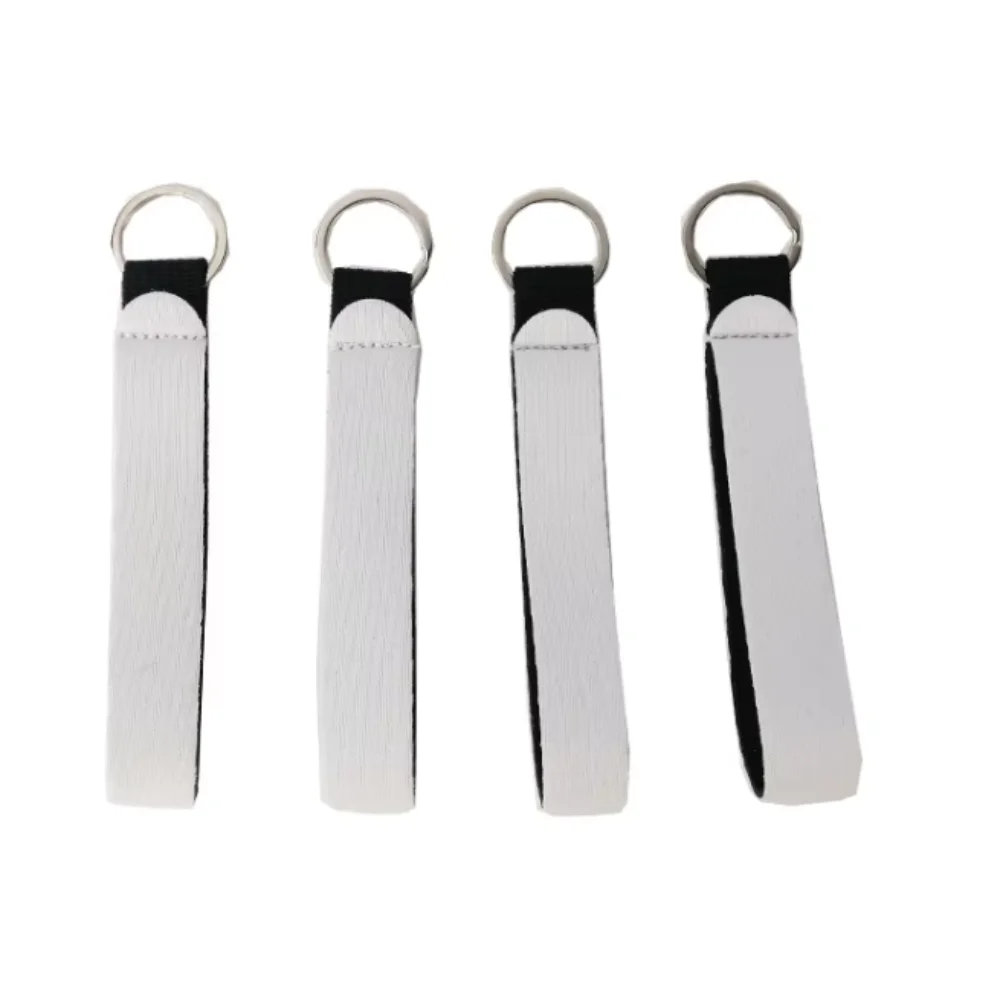 Sublimation Blank Neoprene Keychain Decorative Backpack Ornament  Creative Backpack For Thermal Transfer Print