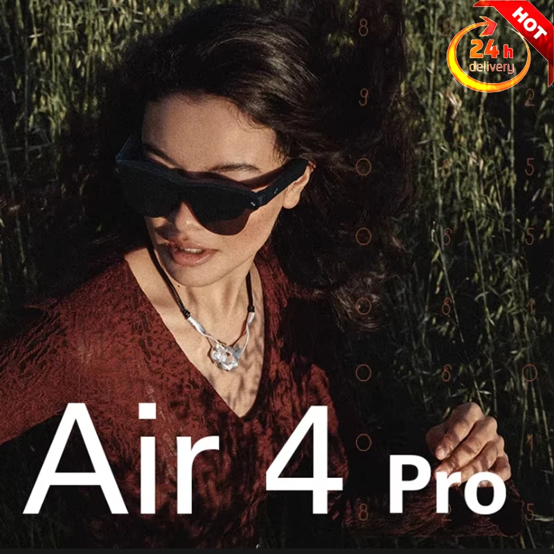 Rayneo Air 4 Pro AIR4PRO 3G AR AI VR Glasses IPX-5 Waterproof 4K Video Capture, Sound, HDR10 Display, 135 inch Virtual Screen
