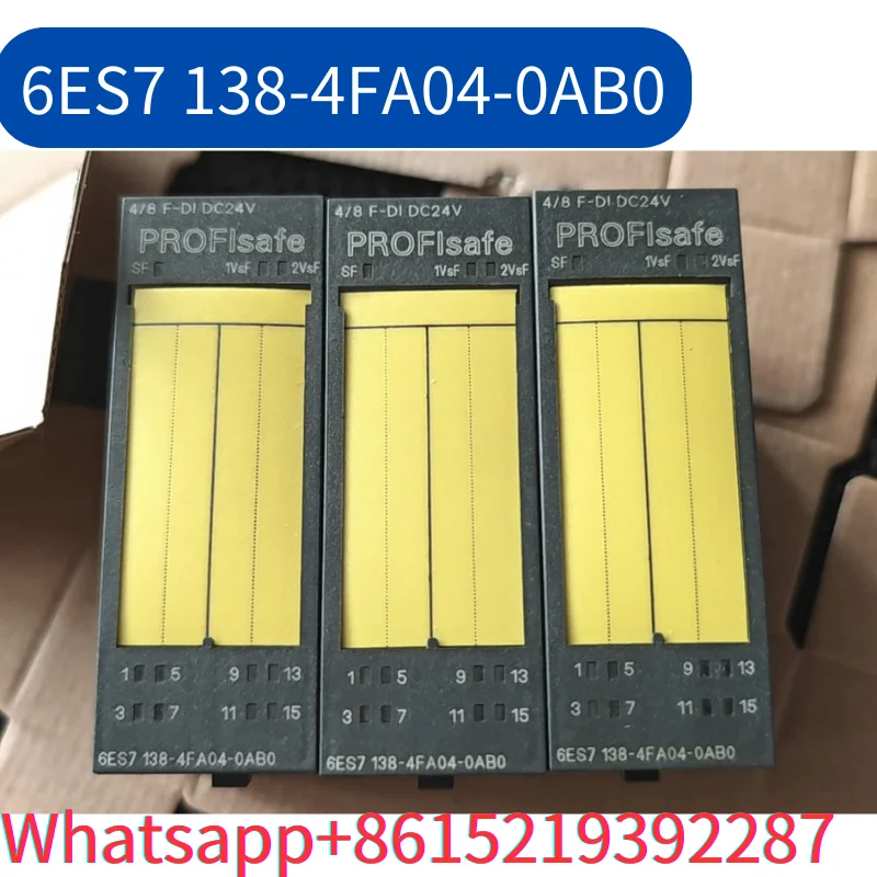 second-hand 6ES7 138-4FA04-0AB0 module tested ok