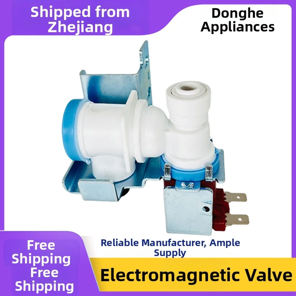 Easy Install Refrigerator Valve Refrigerator Water Valve Fridge Water Inlet Valve Compatible Water Valve For Fridges Water Valve