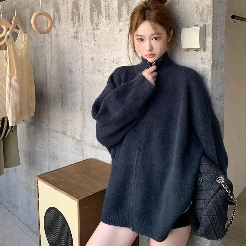 

Свитера Джемперы Кардиганы Женские женские матовые хлопковые спортивные пуговицы Обычный крой Повседневная одежда Повседневная удобная простая базовая одежда