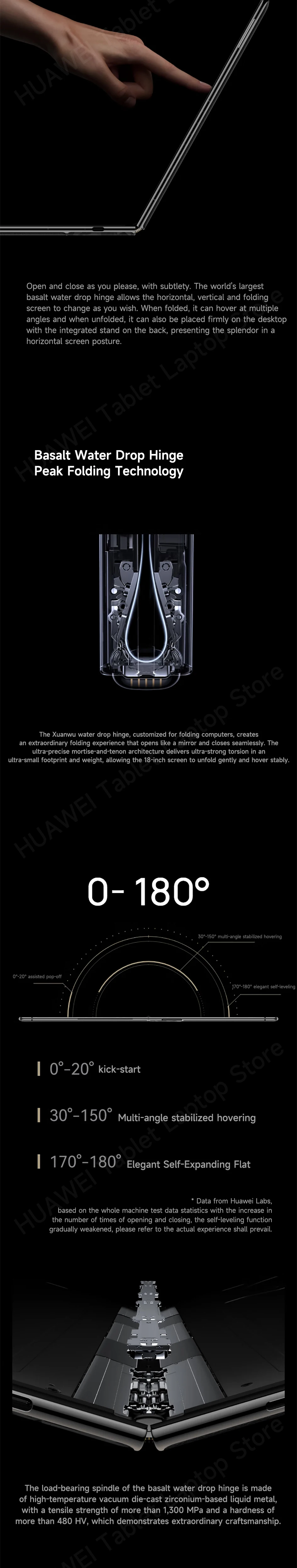 2025 Laptop/Tablet HUAWEI MateBook Fold ULTIMATE DESIGN HarmonyOS 5 CPU Kirin X90 18-inch PaperMatte Touchscreen OLED 1440Hz