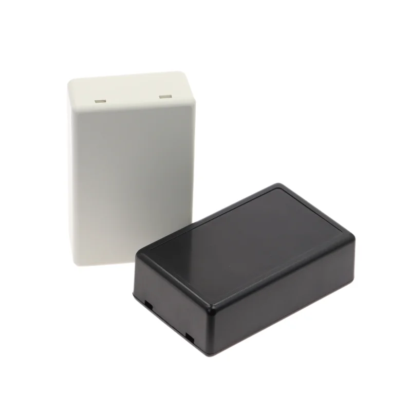 1pcs Plastic power supply screwless switch box, electronic junction box, instrument button control box 80x50x26mm