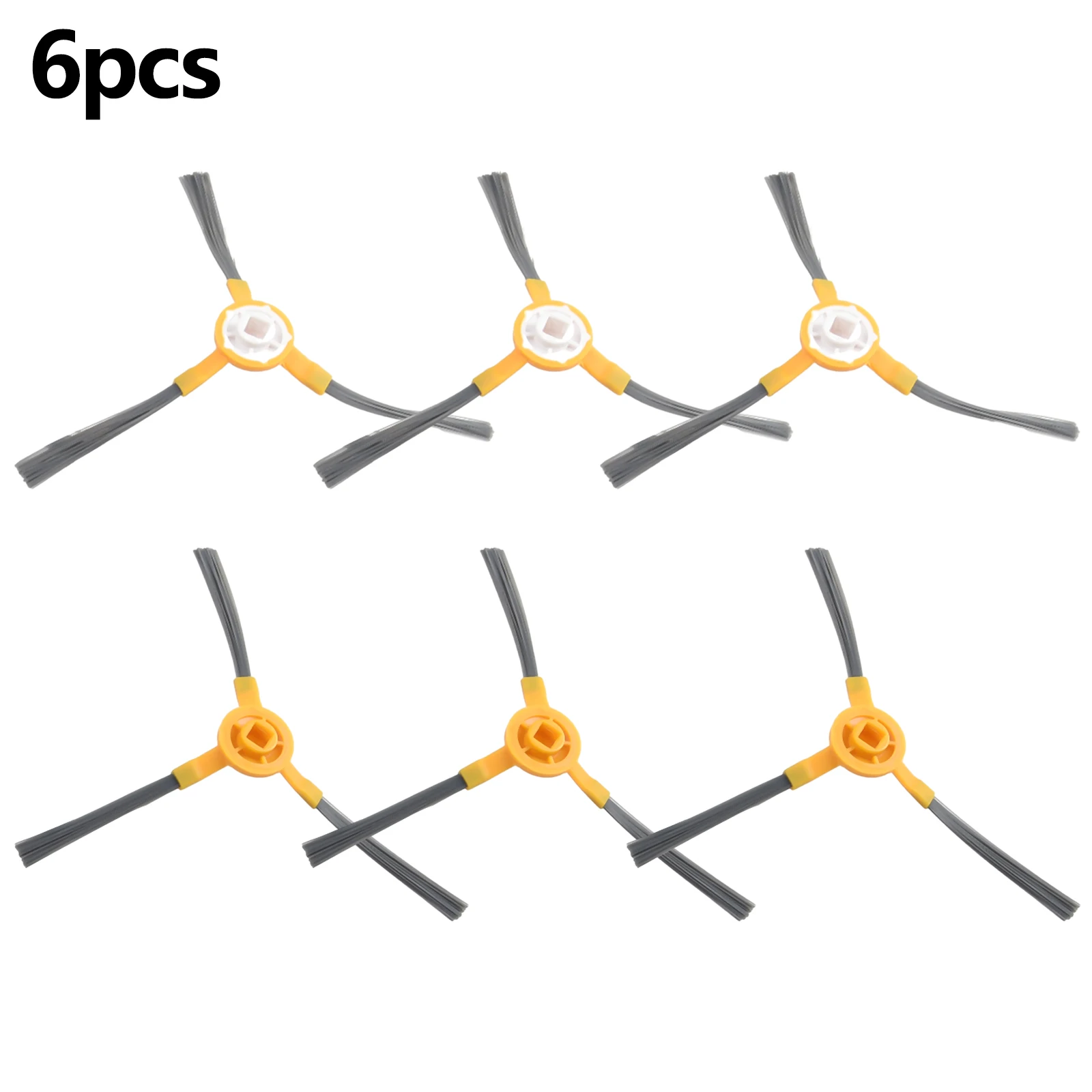 Conjunto de escovas laterais para aspirador, peças de reposição, ferramenta de limpeza doméstica, acessórios, 6 peças