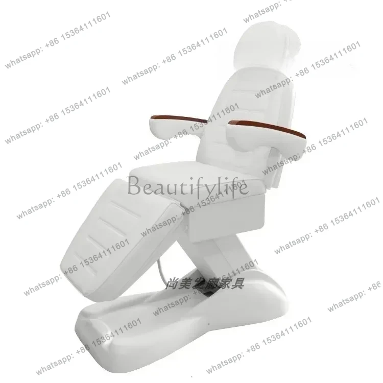 Electric Beauty Bed Tattoo Embroidery  Lifting  High-End Folding Micro Plastic Bed Beauty Salon
