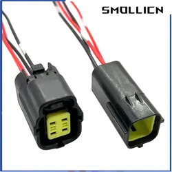 1 Set 4 Pin AMP 1.8 Series 174257-2 174259-2 Male Female Auto Socket For MAZDA Kia Parking Sensor Oxygen Sensor Plug