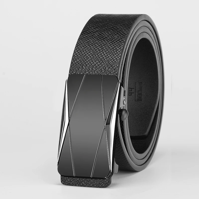 2025 High Quality Cowskin Seft Automatic Buckle Belt Men Fashion Leather Leisure Designer Novelly Waistband Ceinture Homme