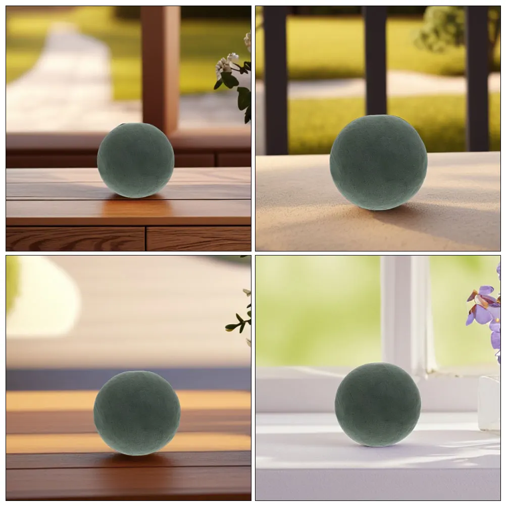 

Flowers Mud Floral Sponge Blocks Foams Artificial Round Olive Arrangement Versatile Home Office Decor Plant