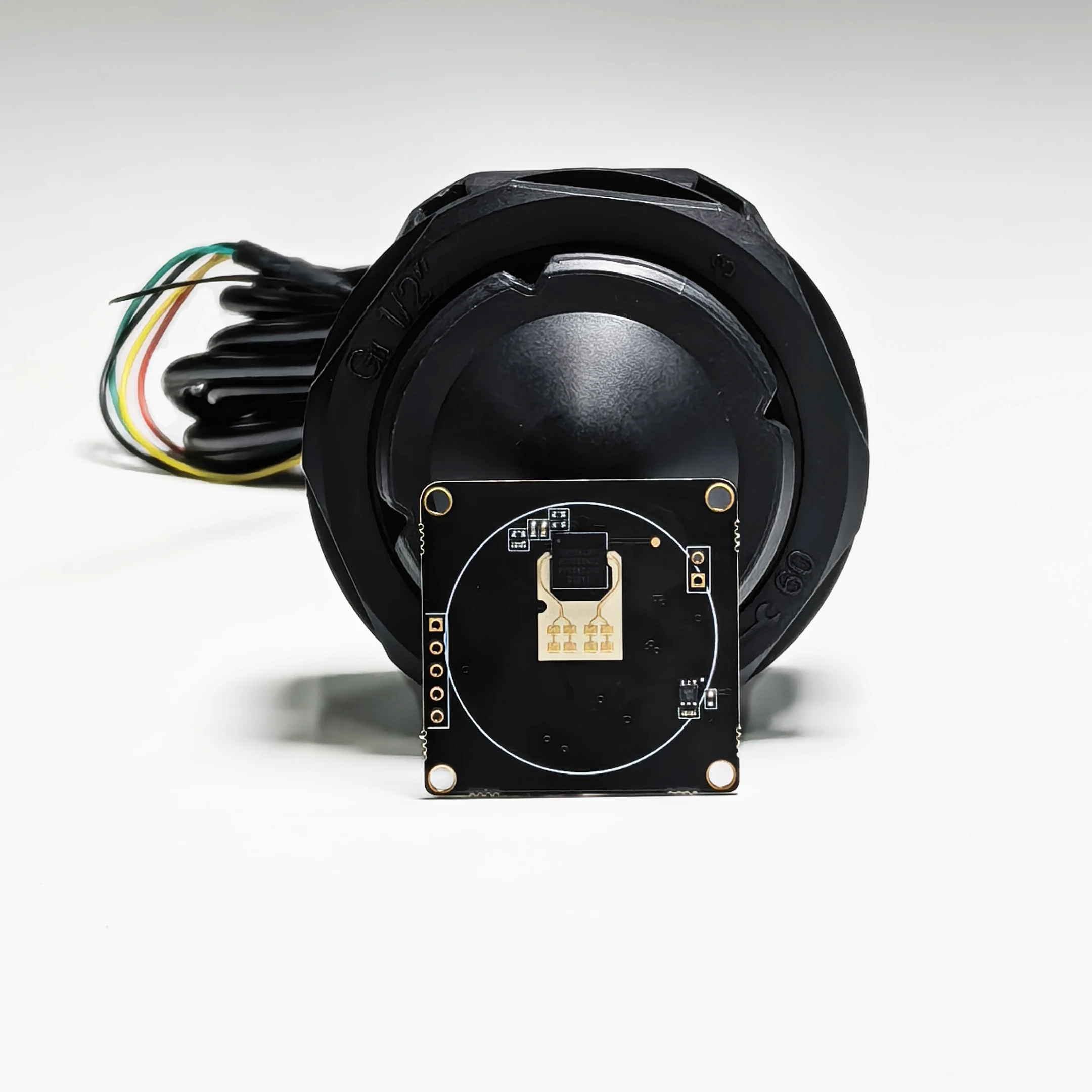 80GHz Radar Industrial Water Level Sensor With RS485, 0.1-20m Millimeter Wave Module River Level Liquid Monitoring Sensor