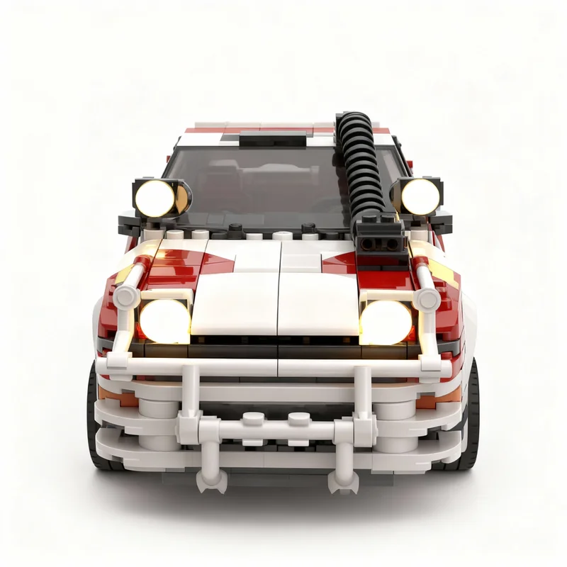 519 pièces MOC City Champions Toyota Celica SAINZ MOYA S SAFARi GT Modèle de construction de jouets en blocs Construction Cadeaux de Noël Briques