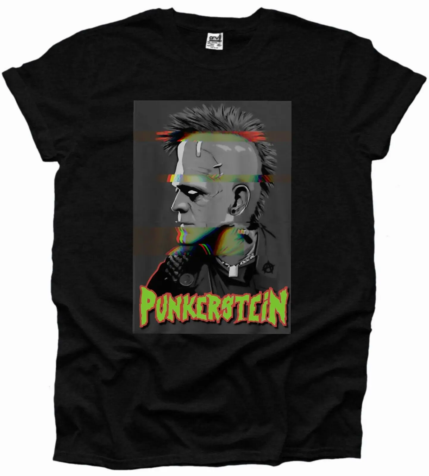 

Punkerstein печатные мужские футболки Punk Pop Art Лицензированная женщина унисекс UK