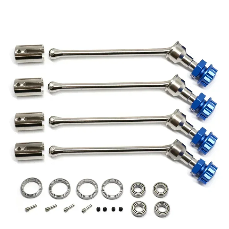 8996X Steel Extended Drive Shaft CVD Kit For 1:10 Trxs MAXX Widemaxx Metal upgrade parts for RC crawler RC Car models 89086-4