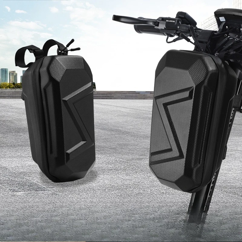 

Universal Scooter Bag, Waterproof Front Bag EVA Handlebar Bag, Electric Scooter Storage Bag Compatible with Multiple Models
