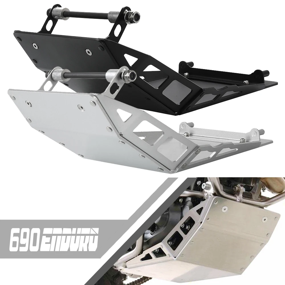 

For GASGAS ES SM 700 2022 2023 2024 Motorcycle accessories Engine Guard Bashplate Cover Crap Flap For KTM 690 Enduro SMC R