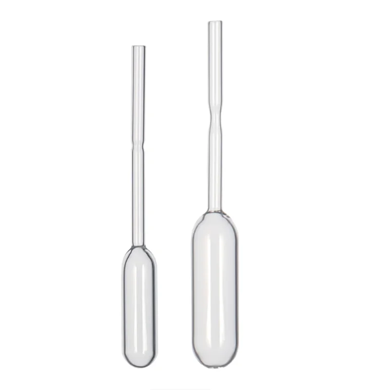 Essence dropper ampoule bottle with cap, drainage tube protection, round-bottom solvent ampoule bottle, ampoule tube