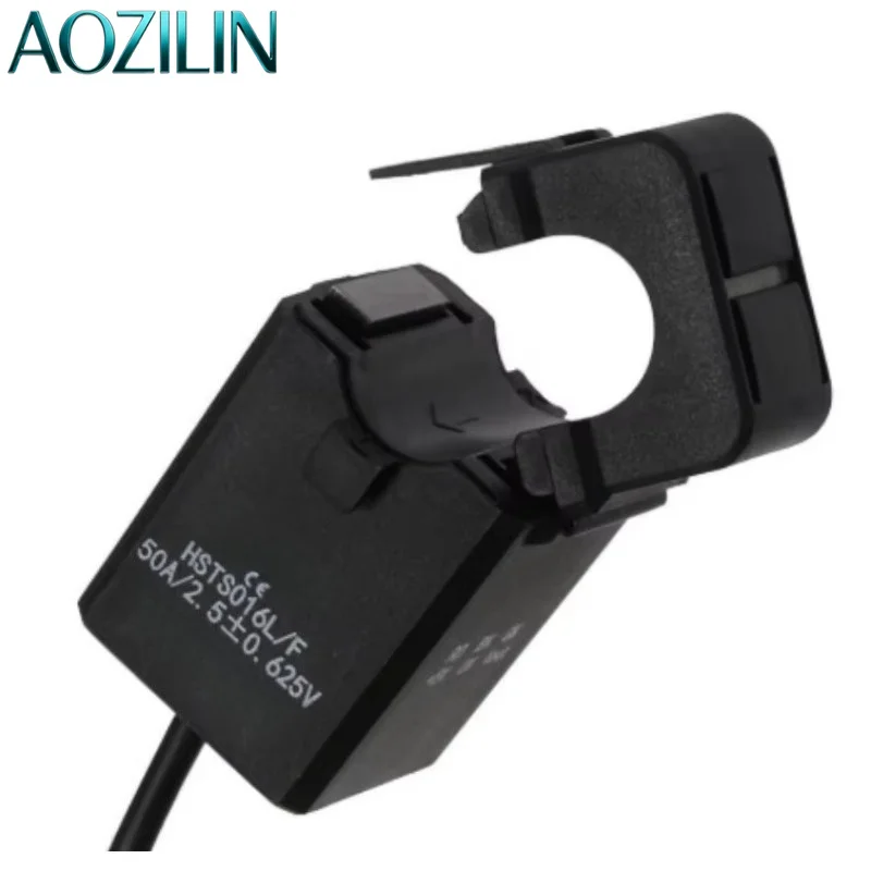 AOZILIN 10 Pack Clamp Type Hall Current Detector DC Measuring Transducer Split Core Design For Industrial Power Meter Monitoring