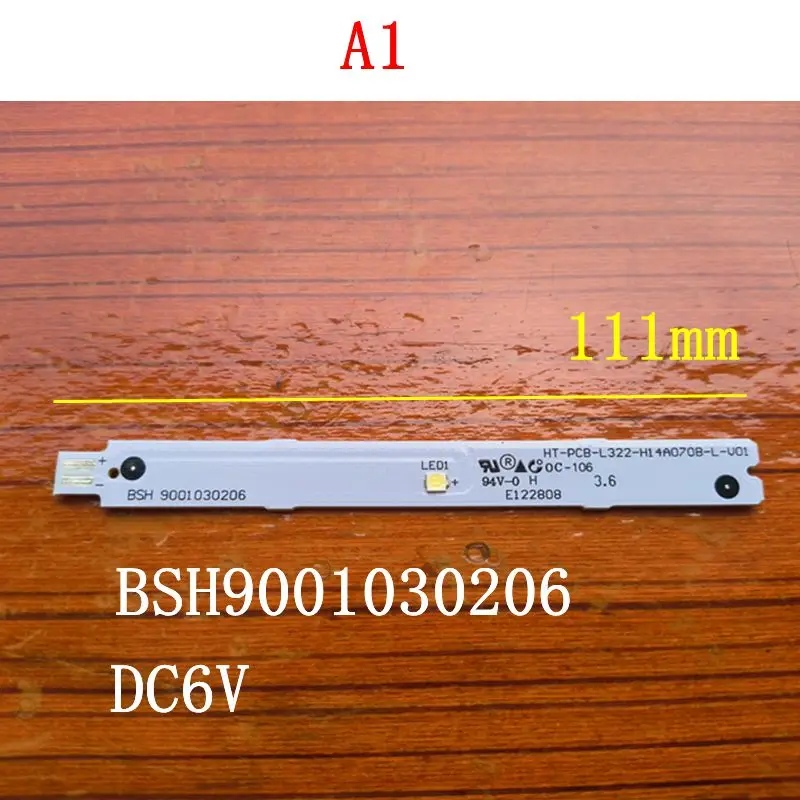 BSH9001030205/BSH 9001019565/8001074449/BSH9001030206 For Siemens Bosch Refrigerator LED LAMP Light Strip Display light parts