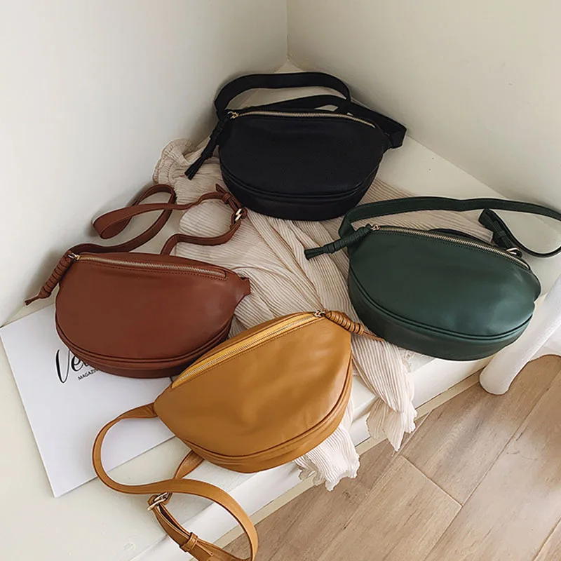 

Shoulder Bags for Women High-quality PU Chest Bag Fashionable Waist Bag Large Capacity Multifunctional Women's Crossbody Bag