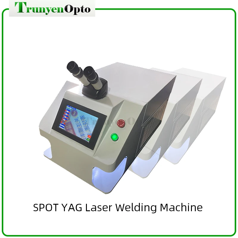 Portable Laser Welders Stainless Steel Jewelry Silver Gold Yag Laser Spot Welding Machine