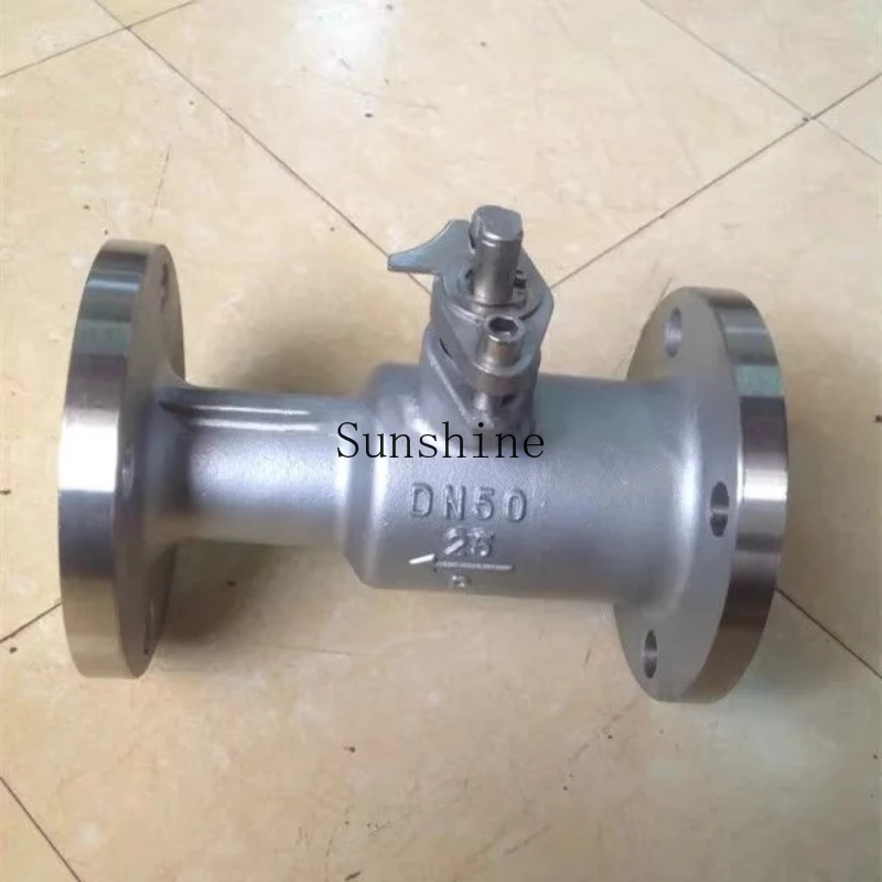 

PQ41M-16P sewage boiler high temperature steam stainless steel flange integrated ball valve