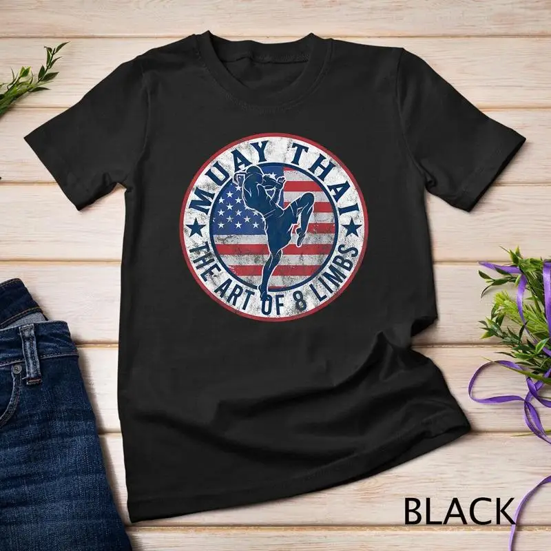 Vintage Muay Thai Karate Boxen Mixed Martial Arts Geschenk Unisex T-Shirt