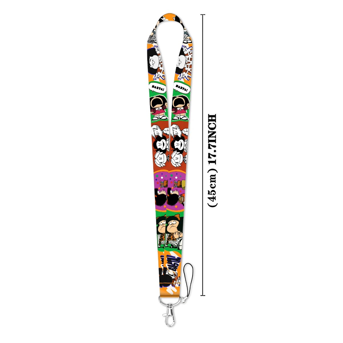 Cartoon-Mädchen-Kartenhalter-Lanyards: Schlüsselband, Halsband, Ausweishalter, Schlüsselanhänger, ID-Kreditkartenhülle, Buskartenhülle, Umhängeband, Lanyard – Detail 1