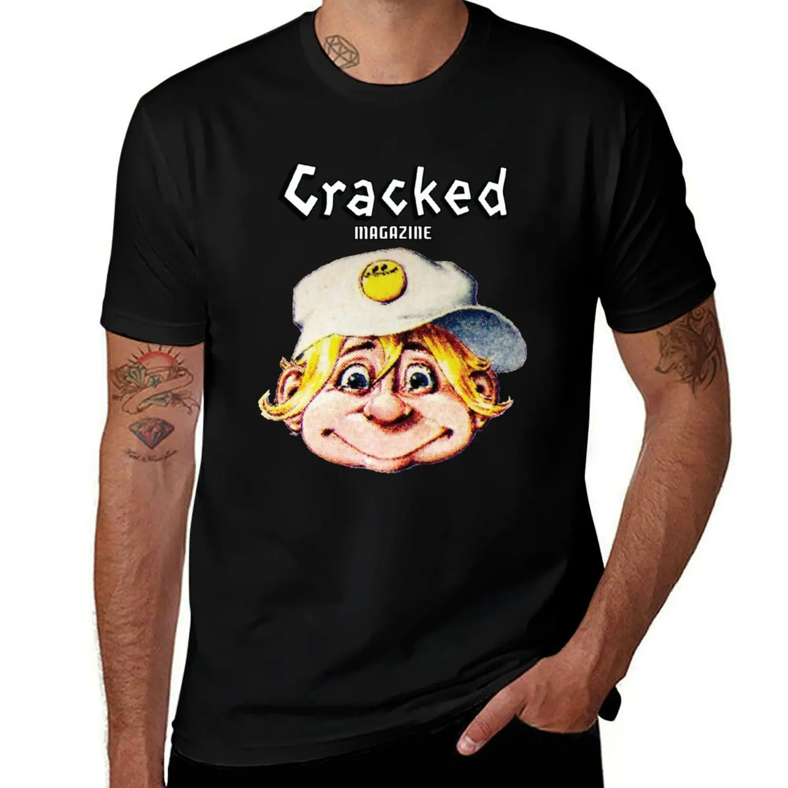 Sylvester P. Smythe head/logo (Cracked magazine) T-Shirt Outdoor Working T-Shirt