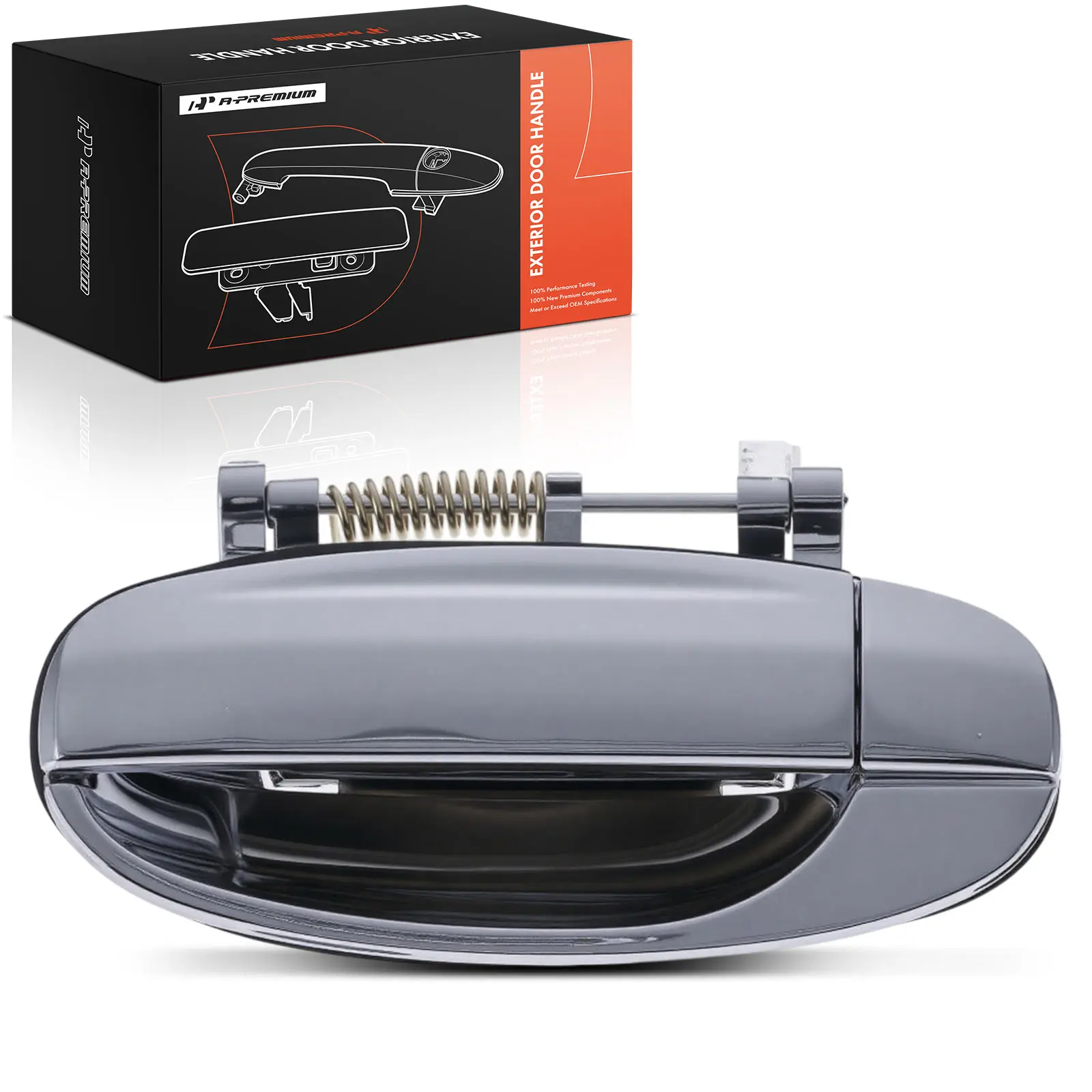A-Premium Rear Driver Side Exterior Door Handle for Chevrolet Aveo 2005-2007 Aveo5 2009-2011 Pontiac G3 2009-2010 Wave 2008
