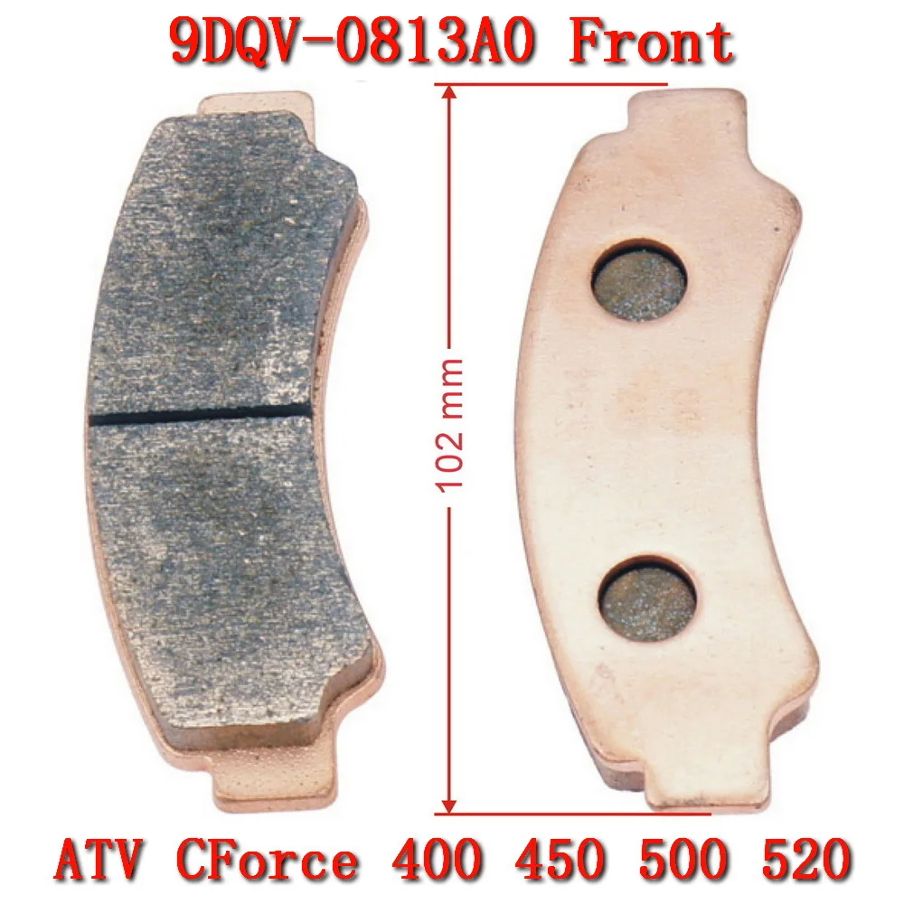 Front Brake Sintered Pad 9DQV-0813A0 For CF Moto ATV CF400ATR CF400AU CF500ATR CF500AU