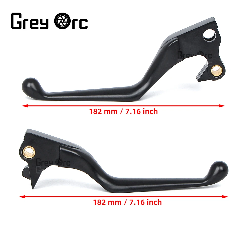 

1 Pair Black Silver Front Clutch Brake Levers For Harley Davidson Sportster883 XL 883 N 1200 X48 2004 2005-2011 2012 2013
