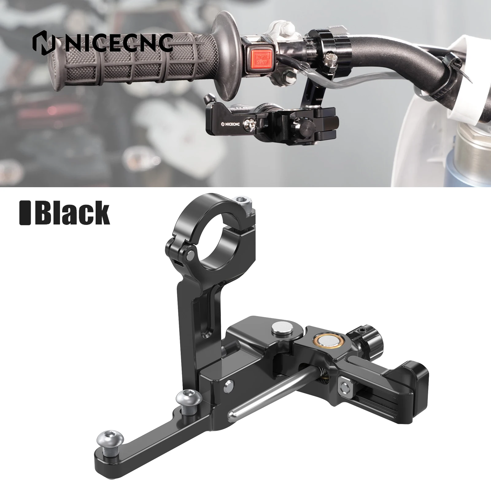 

For Beta RR 300 Xtrainer 300 RR 350 RR 390 RR 450 RR 498 22mm Left Thumb Brake Assembly For Honda CRF250R CRF450R CR125R XR650L