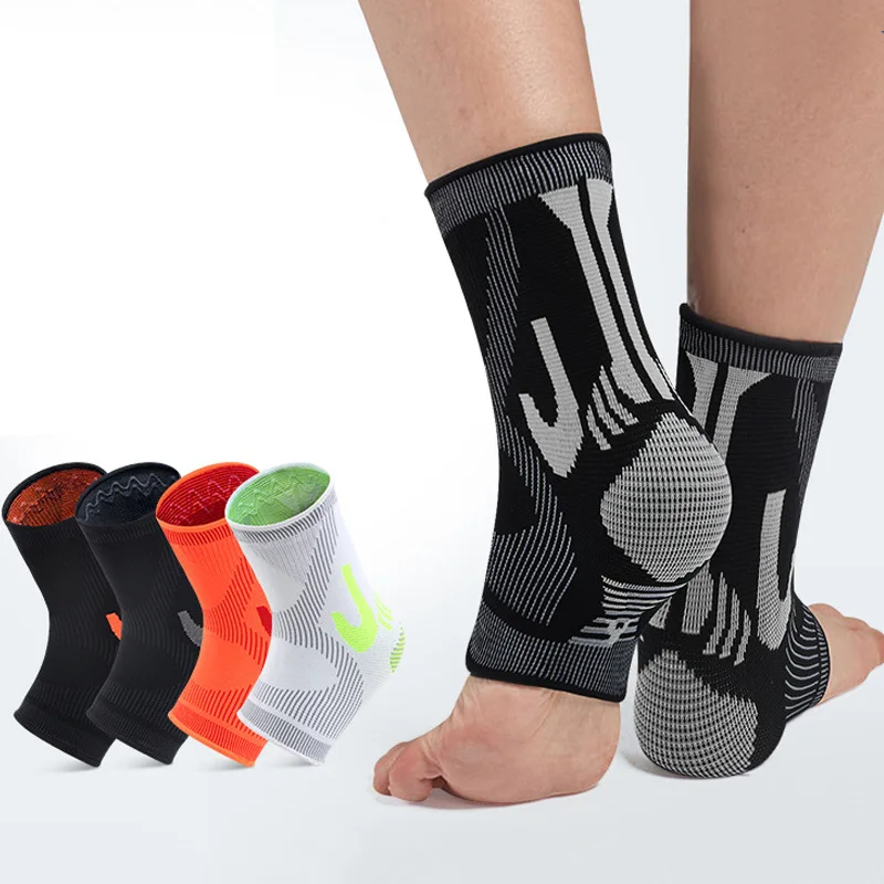 Tobillera deportiva, soporte para baloncesto, fútbol, calcetines de compresión para fascitis Plantar, tendón de Aquiles, esguince de tobillo, 1 ud.