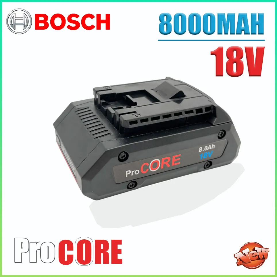 

18V 8.0Ah 21700 replaceable battery, suitable for Bosch professional cordless tool BAT609 BAT618 GBA ProCORE battery replacement