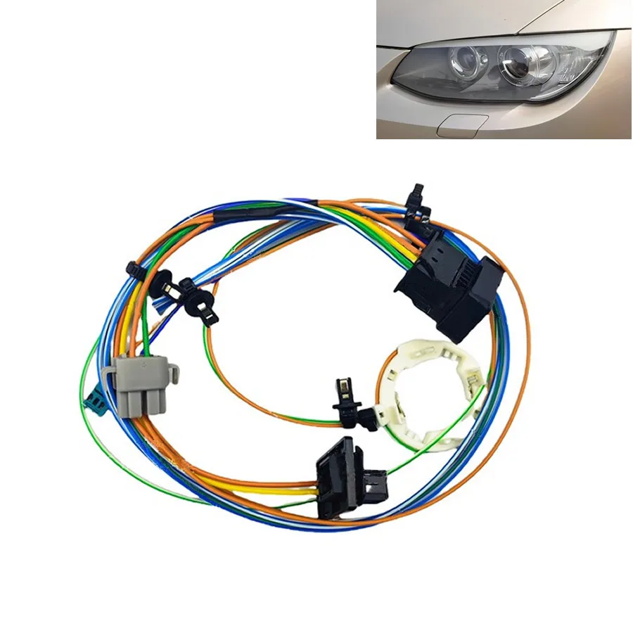 

For BMW 3 series E92 E93 2010 2011 2012 Headlight Wiring Harness Headlamp Internal Wire Harness Plug No AFS