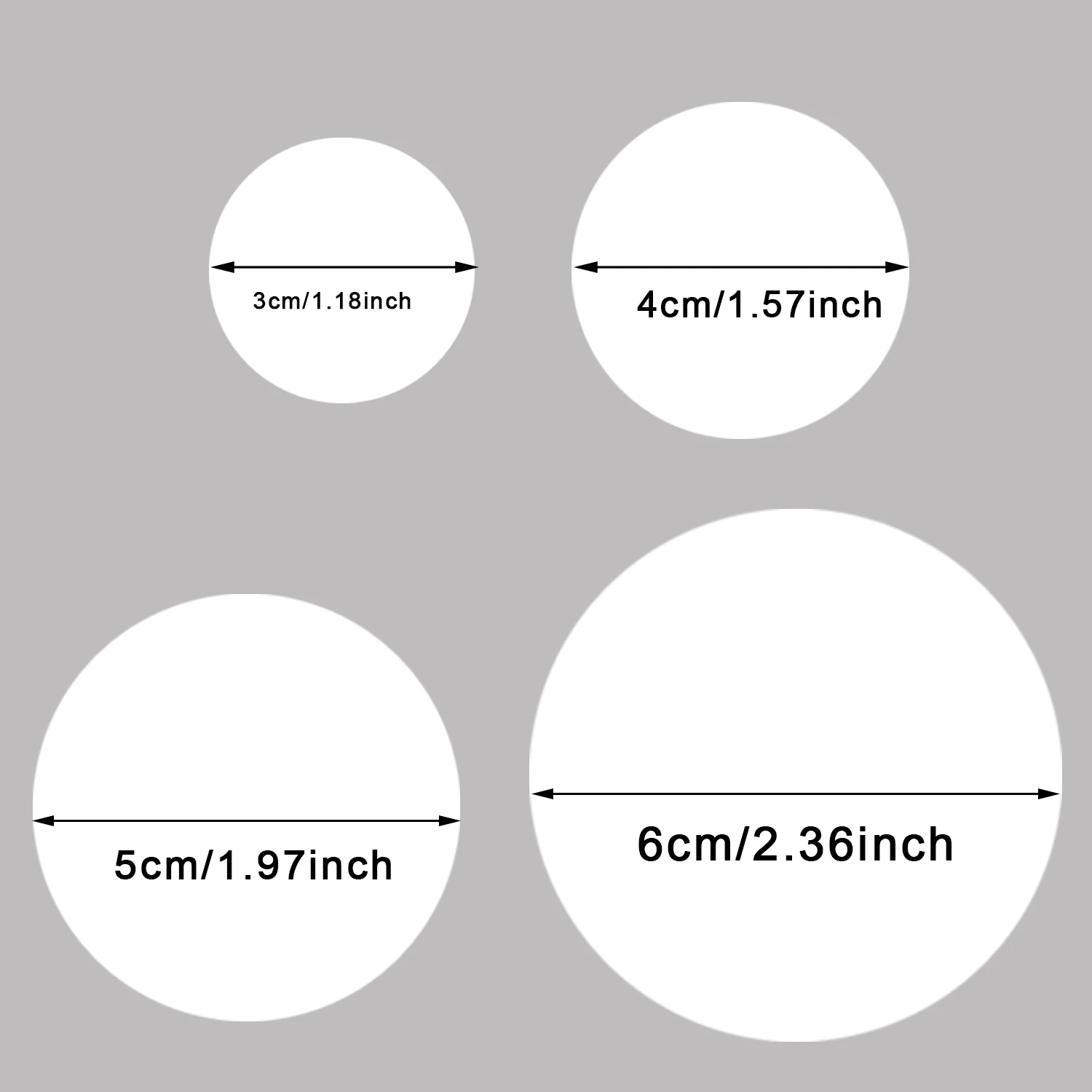 50 adesivi quadrati/circolari/rettangolari personalizzati per confezioni regalo, feste, compleanni, battesimi, festival