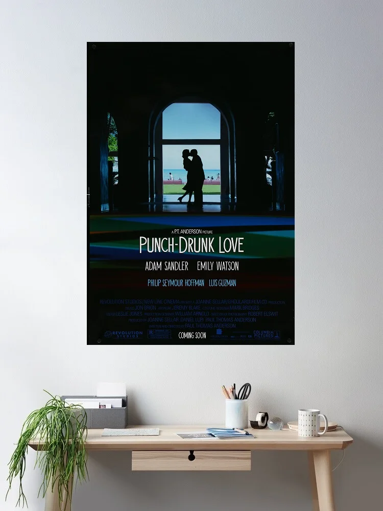 Punch Drunk Love Movie, Art Print Silk Poster Home Wall Decor