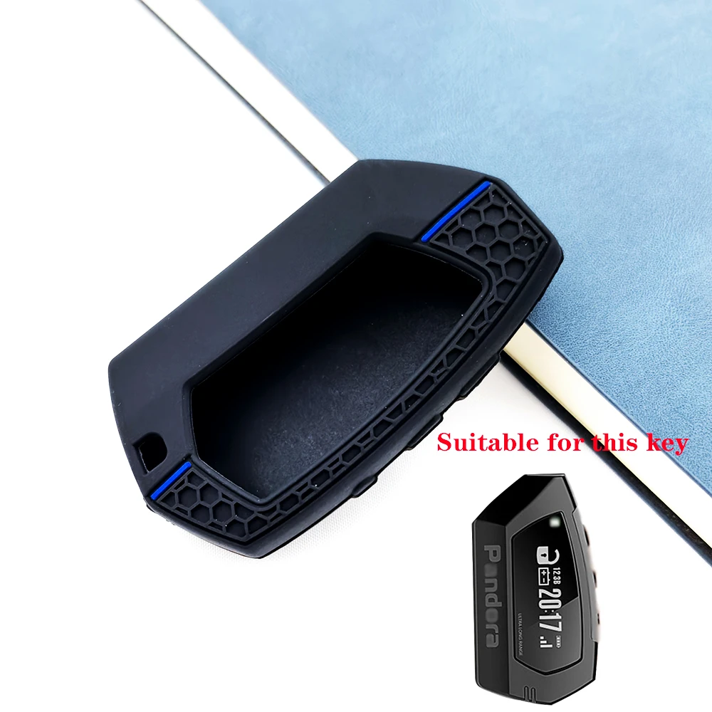 غطاء حافظة مفتاح من السيليكون لباندورا DXL 4950 DX-90BT DX-91 D010,11,20,22,23,24, D173 174 DX 40R, 57, 57R, 90, 90B, 6X, 9X, 3110