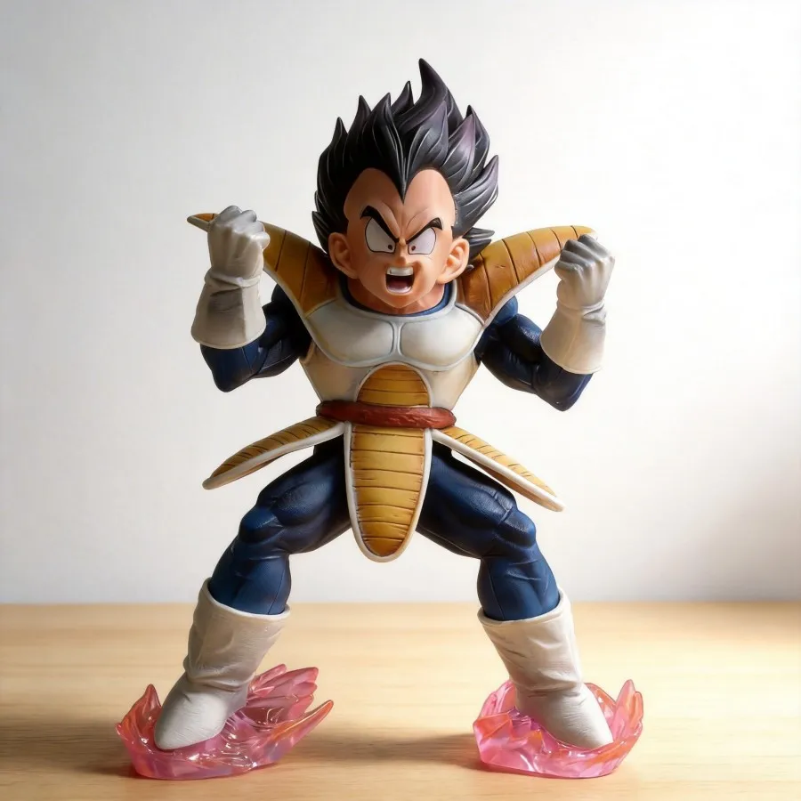 

22cm Dragon Ball GK Vegeta Anime Action Figure Double Head Deluxe Edition Collectible Model Decoration Gift