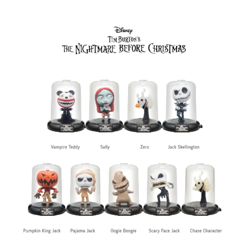 Disney The Nightmare Before Christmas Serie Blind Box Action Figure Sally Jack Collection Model Toy Ornament Doll Halloween Gift