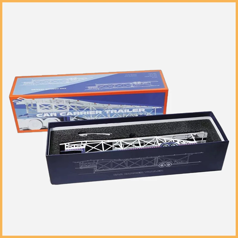 ما قبل البيع GCD سبيكة 1:64 مقياس النمط الصيني سيارة الناقل مقطورة نموذج الكلاسيكية الكبار هدية تذكارية عرض ثابت