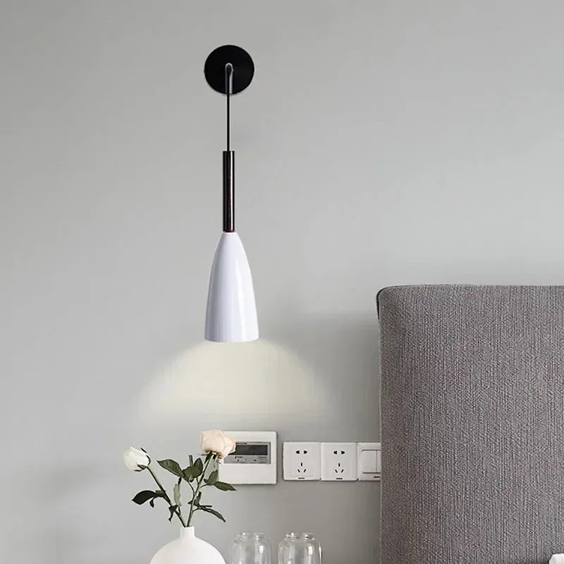 

DINDALLED Nordic Wall Lamp for Living Room Bedroom Corridor Entrance Wall Light E27 Indoor lighting fixtures