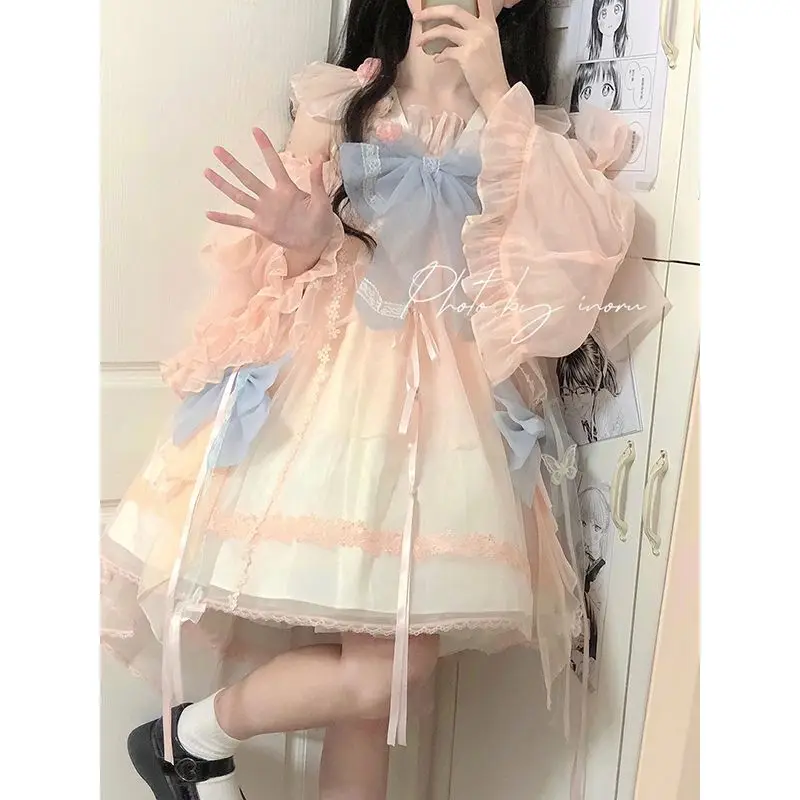 [Zweites Haar] süßes und schönes Lolita-Kleid im chinesischen Stil, wunderschönes Kleid, Prinzessinnen kleid