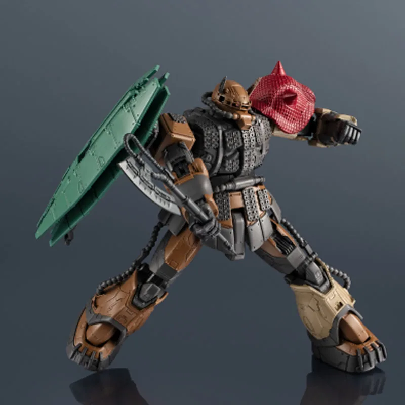 Bandai Originale GUNDAM UNIVERSE Tipo Non Identificato Zaku II Anime Action Figures Giocattoli per Ragazzi Regalo Di Natale Modello Da Collezione