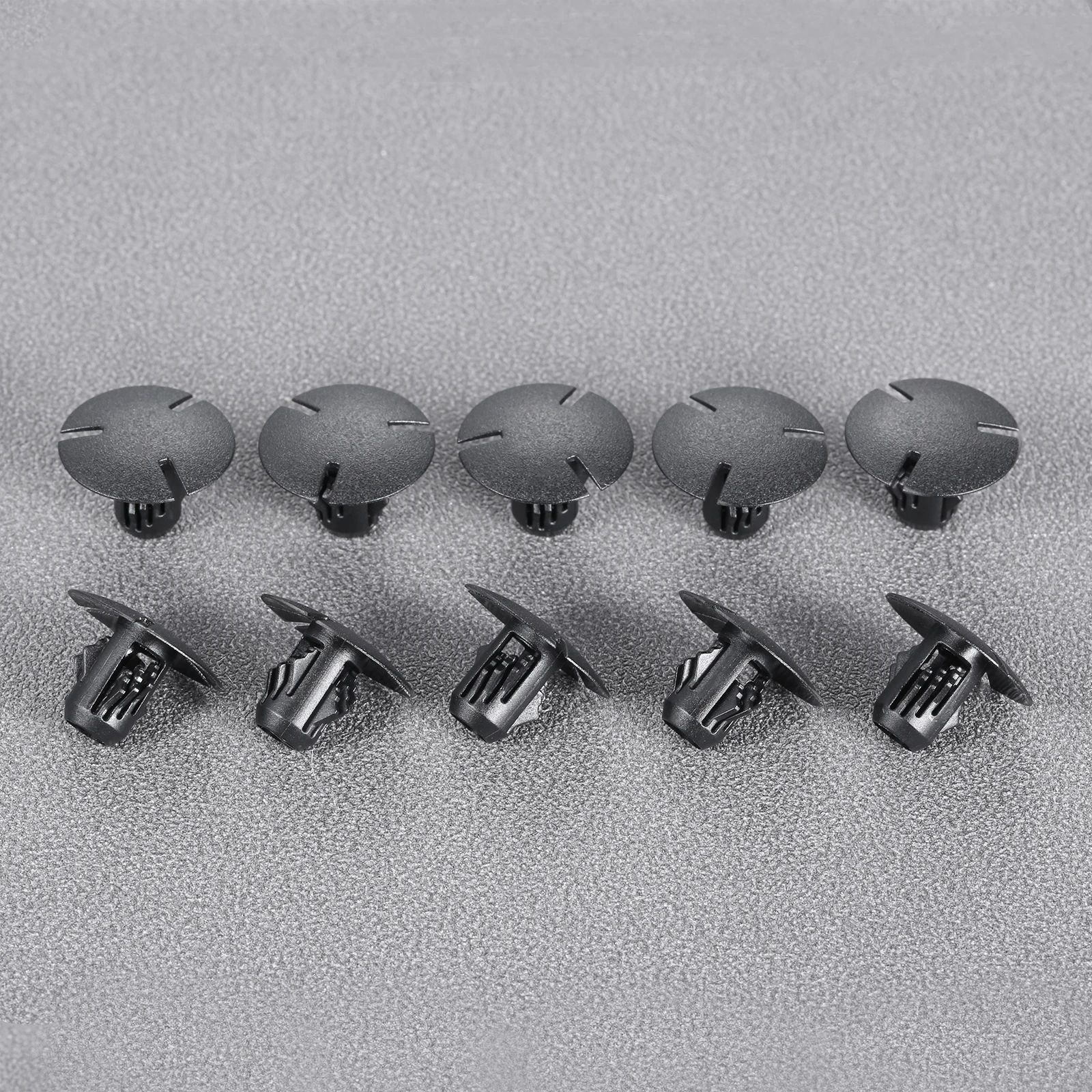 10 Pcs Plastic Fasteners Clips for Mercedes-Benz C63 C180 C200 CLA E200 Auto Trunk Cover Lining Trim Rear Tailgate