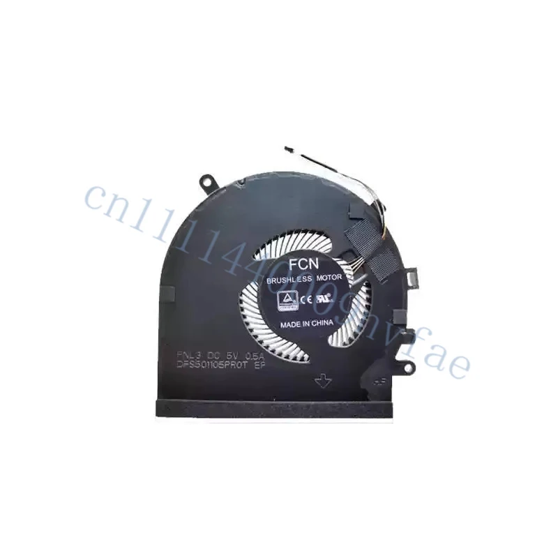 NEW Laptop CPU GPU Fan For Razer Blade 15 GTX1060 RZ09 RZ09-027 RZ09-0270 RZ09-0300 RZ09-0328  DFS5K121142621 FL6T  FL6S 0.2
