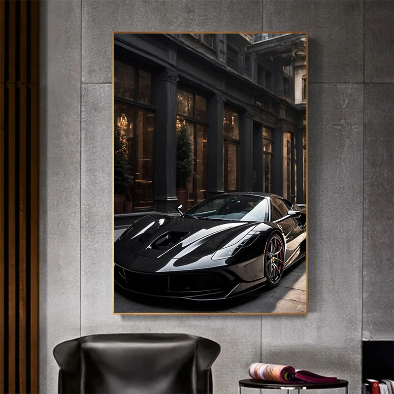Appearance Display Fluent Cool Car Adventure Poster Canvas Printing Studio Living Room Bedroom Home Wall Art Pictures Decoration
